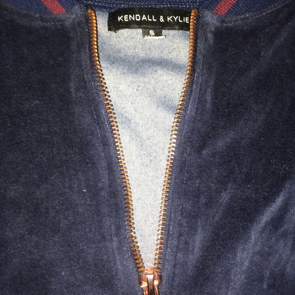 Kendall & Kylie Velour Jacket - Picture 4 of 5